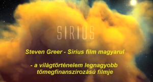 Steven Greer - Sirius film kiemelt kep